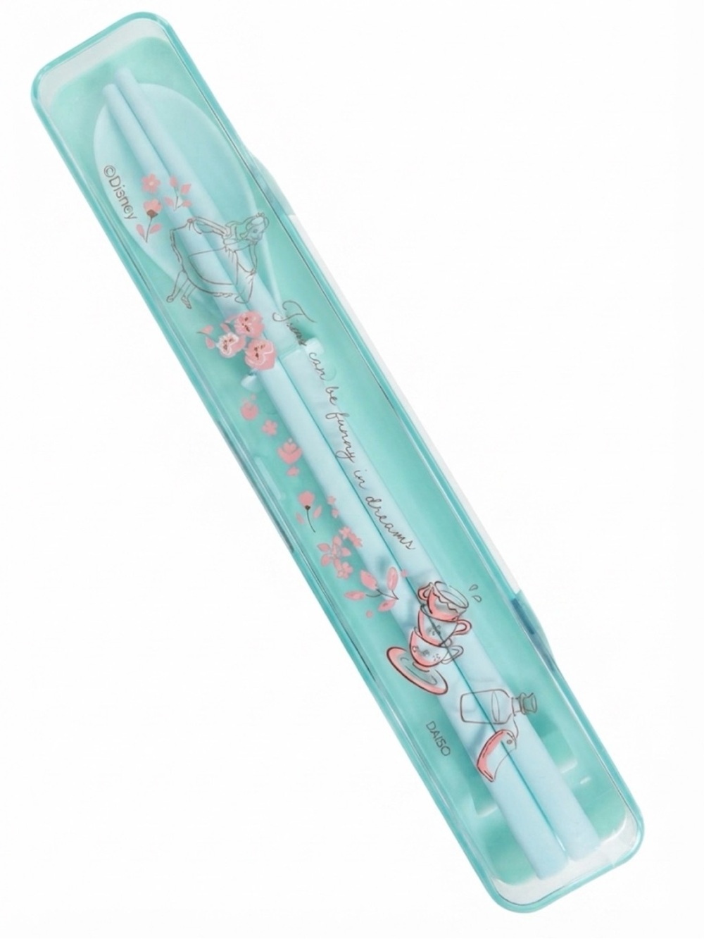 Alice in Wonderland Green Chopsticks Set